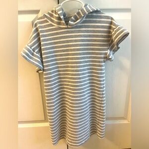 Gymboree hooded dress - sz 5/6